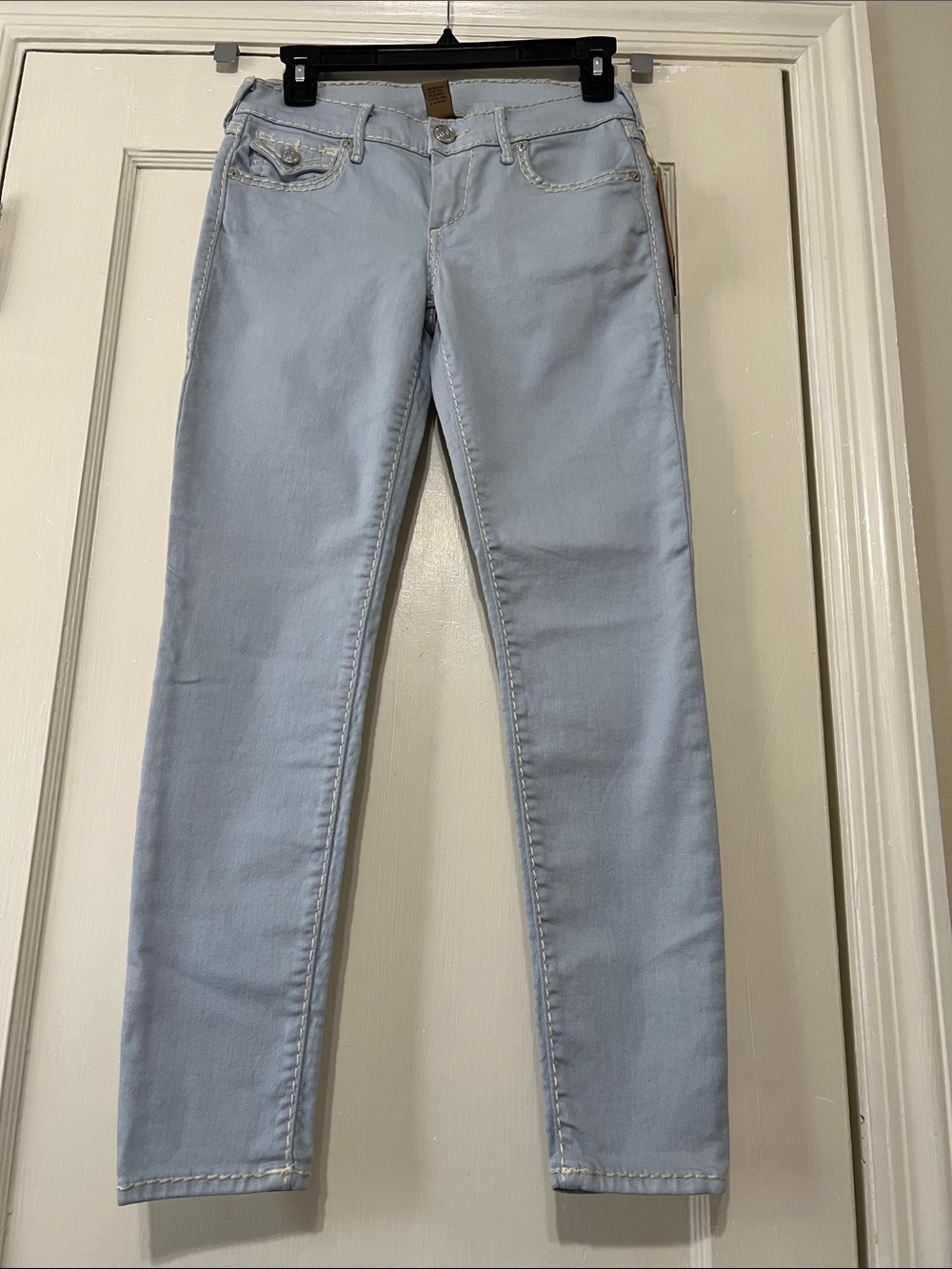 True Religion Light Blue Casey Women's Skinny Jeans